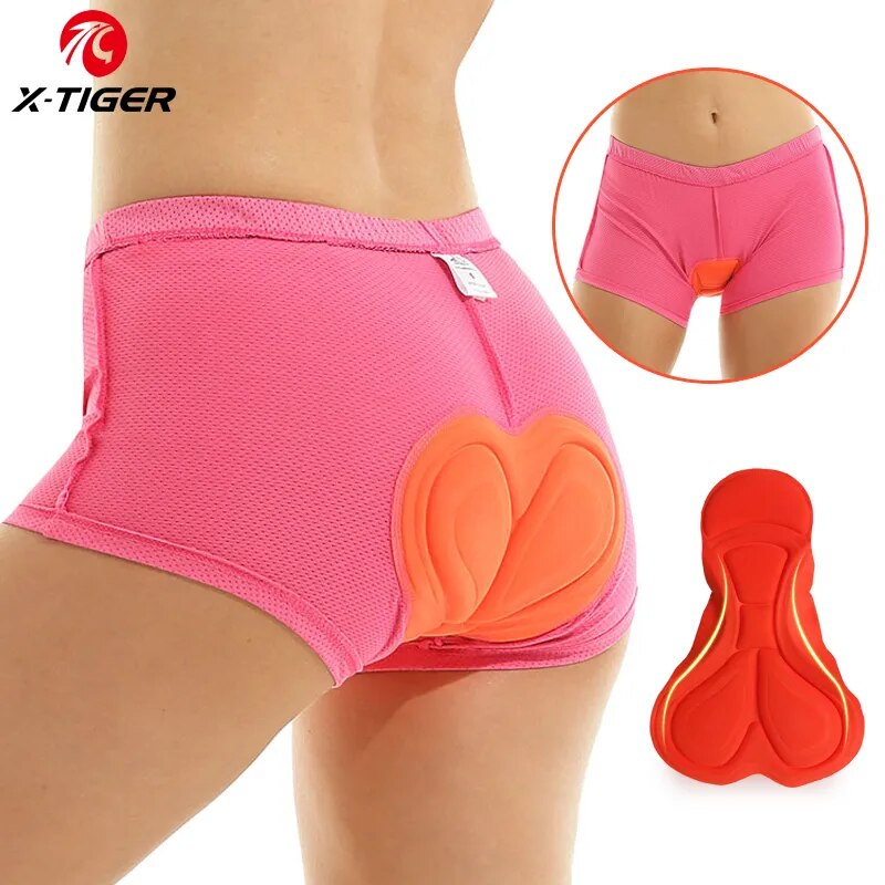 X-TIGER Cycling Underwear 3D P - огляд і ціна Mountain Biking Shorts Women