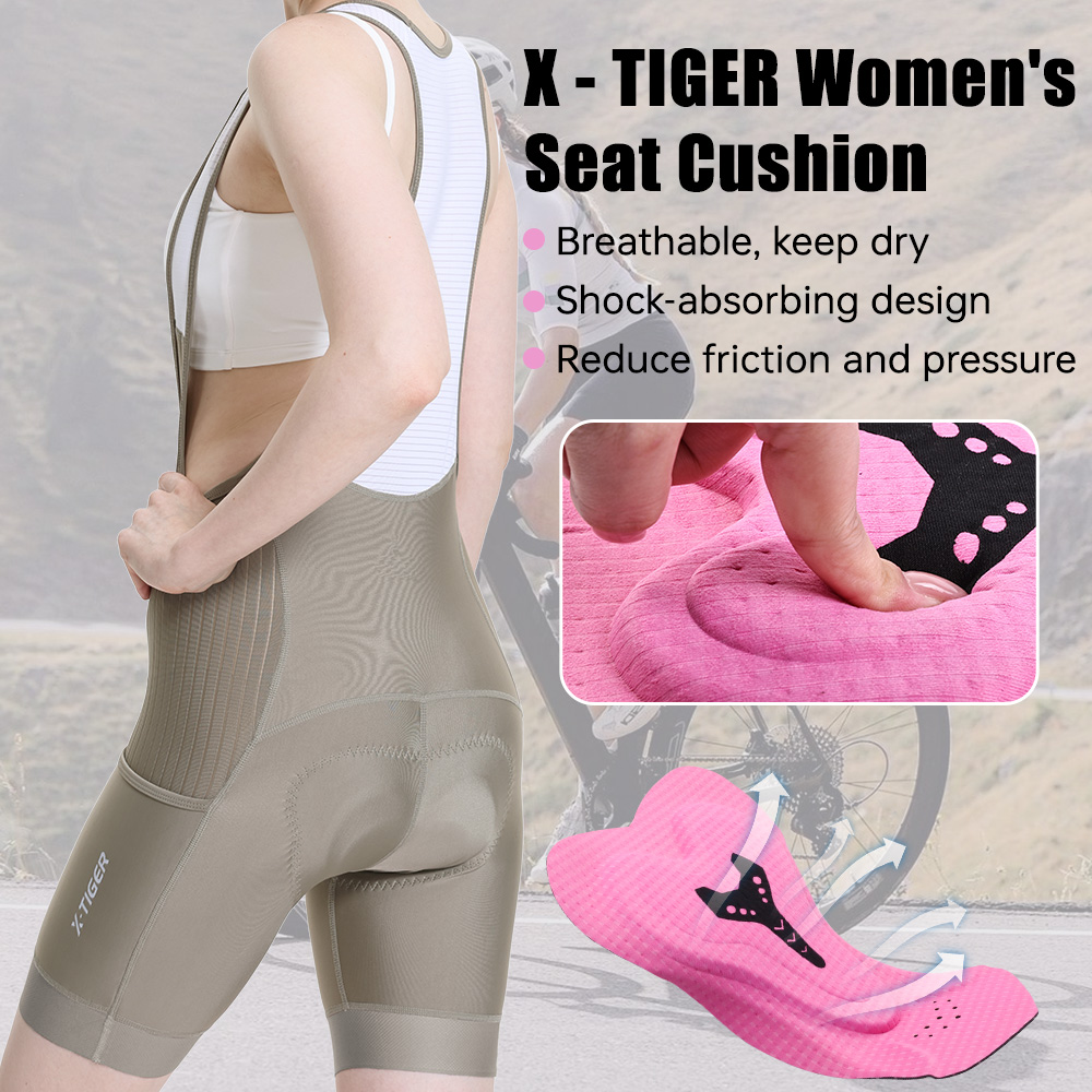 X-TIGER Women's Cycling Bib Sh - огляд і ціна Mountain Biking Shorts Women
