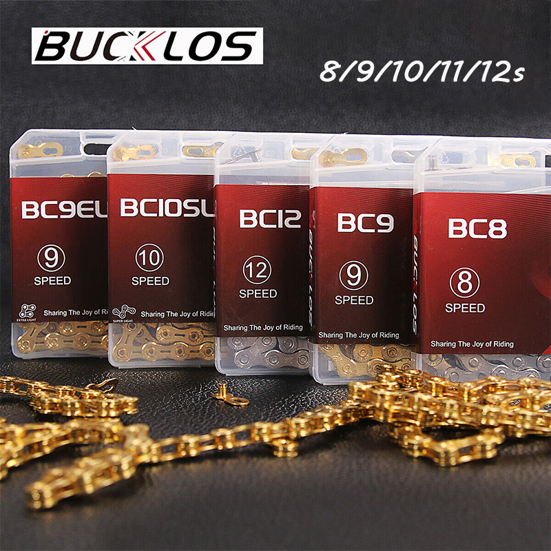 BUCKLOS Bicycle Chain 8/9/10/1 - огляд і ціна Mountain Biking Bc