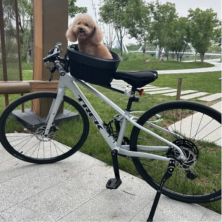 Bicycle Pet Basket Mountain Ro - огляд і ціна Mountain Biking With Dog