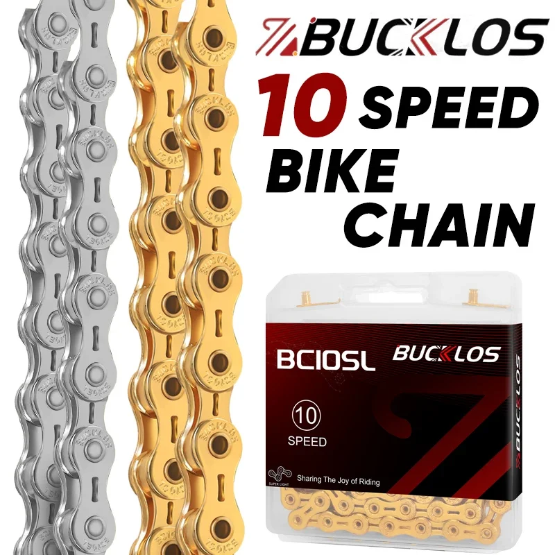 BUCKLOS 10 Speed Bike Chain Du - огляд і ціна Mountain Biking Bc