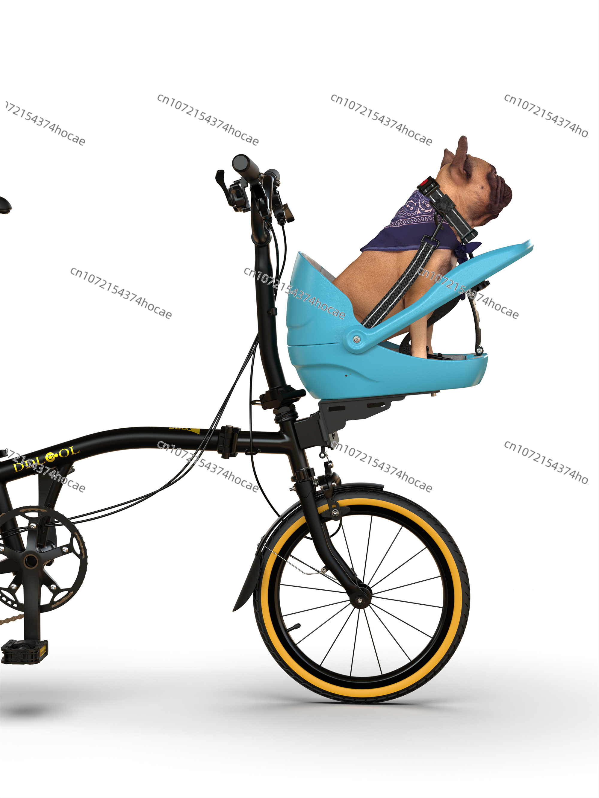 suitable for small cloth foldi - огляд і ціна Mountain Biking With Dog