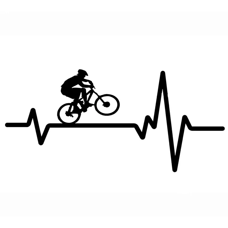 Creative Car Sticker Cycling M - огляд і ціна Mountain Biking Cartoon