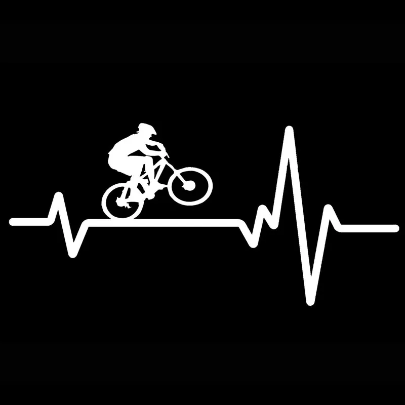 Creative Car Sticker Cycling M - огляд і ціна Mountain Biking Cartoon