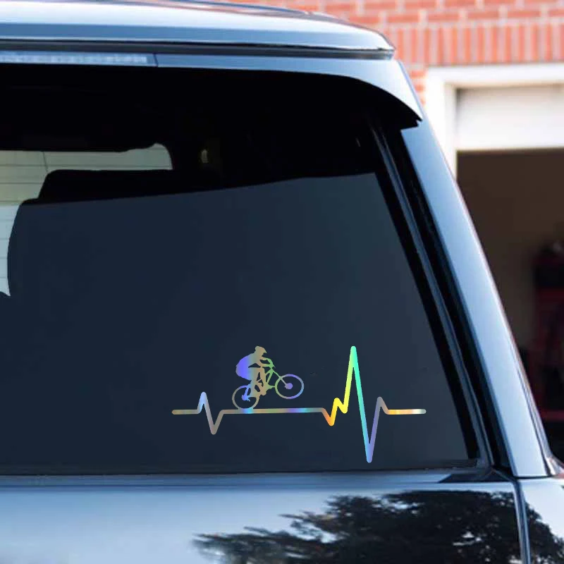 Creative Car Sticker Cycling M - огляд і ціна Mountain Biking Cartoon