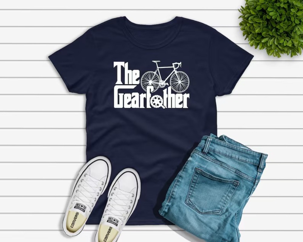 Funny Cycling T-shirt for Men  - огляд і ціна Mountain Biking Cartoon