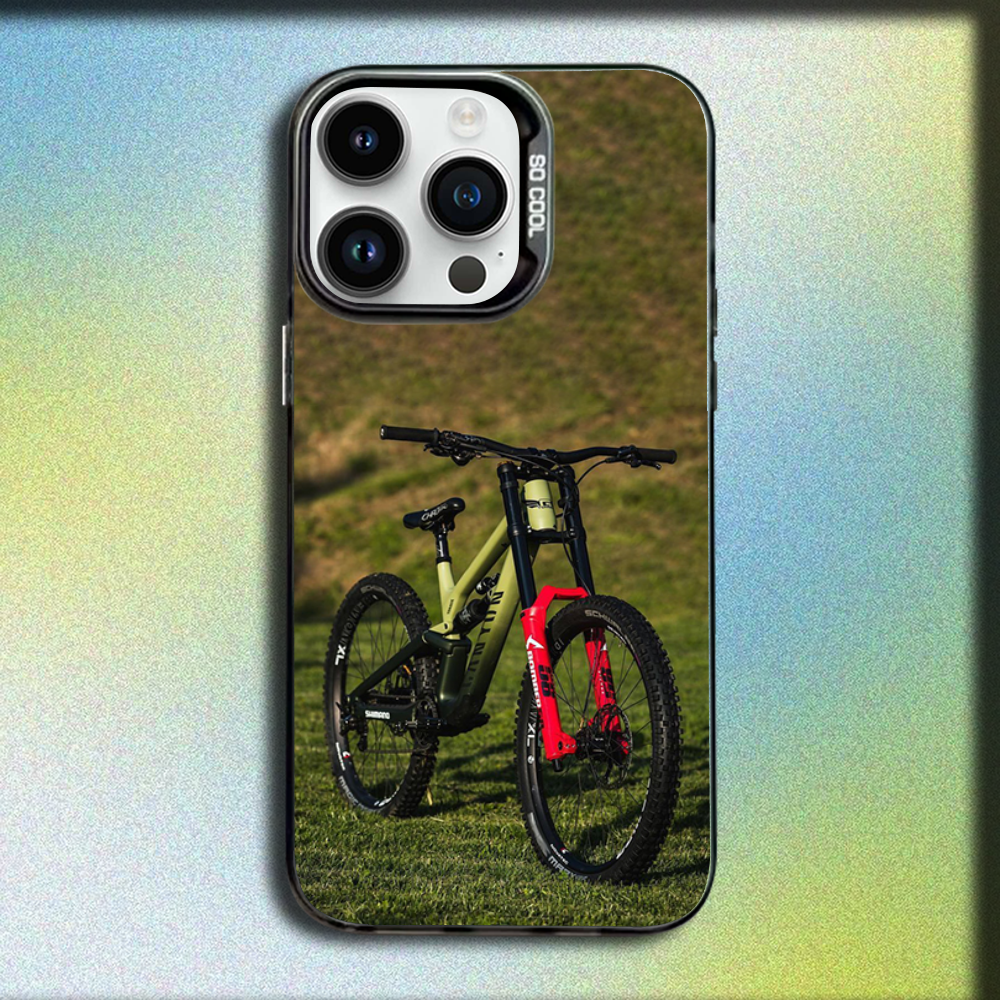 Mountain Bicycle Bike Phone Ca - огляд і ціна Mountain Biking Cartoon