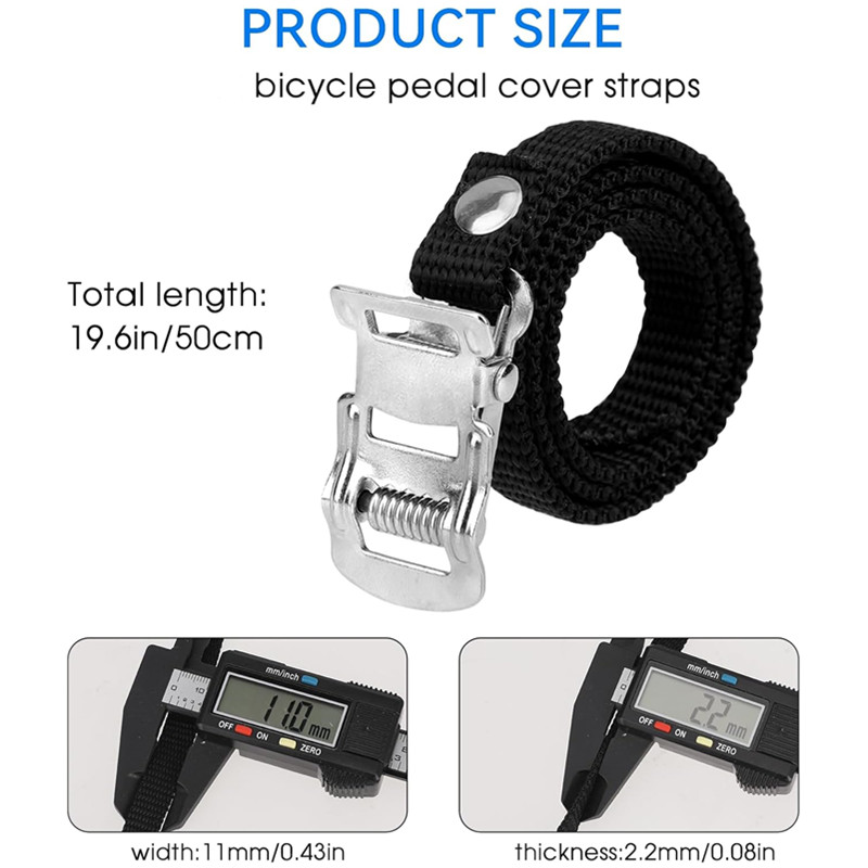 1/2pair Bikes Pedal Toe Straps - огляд і ціна Mountain Biking With Dog