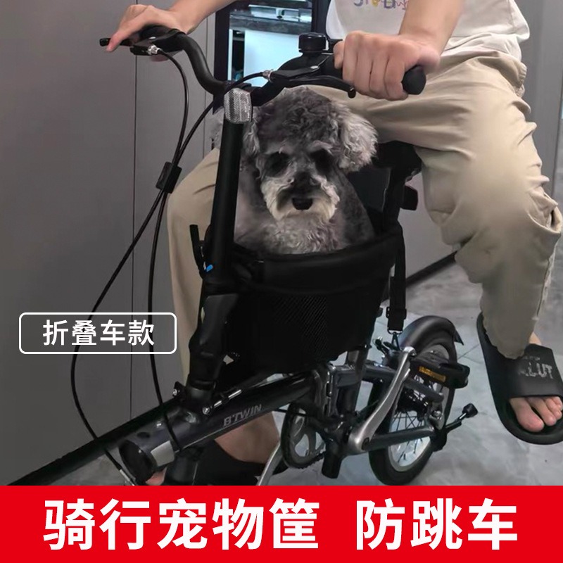Foldable Pet Basket for Foldin - огляд і ціна Mountain Biking With Dog