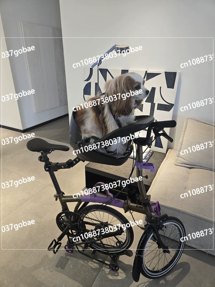 Suitable for folding bicycles, - огляд і ціна Mountain Biking With Dog