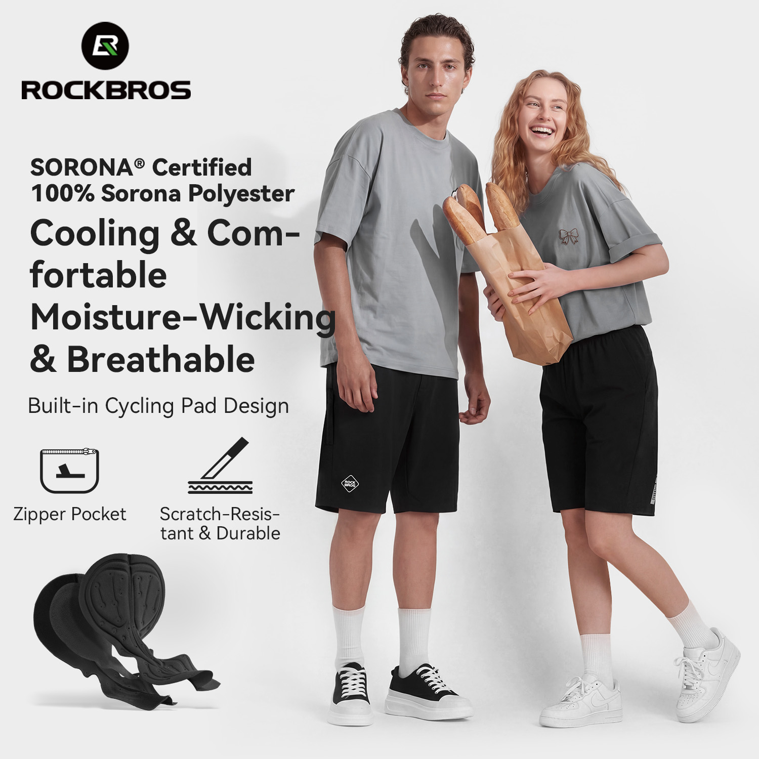 ROCKBROS Cycling Shorts Men Wo - огляд і ціна Mountain Biking Shorts Women