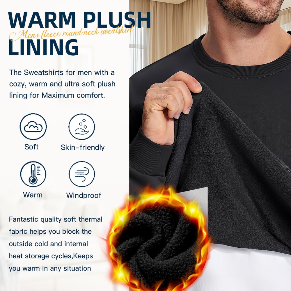 Men's Black Crew Neck Sweatshi - огляд і ціна Mountain Biking Cartoon