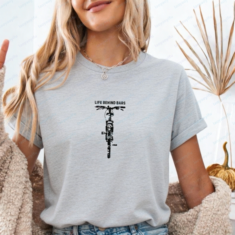 Funny Cycling T-Shirt Bike Rid - огляд і ціна Mountain Biking Cartoon