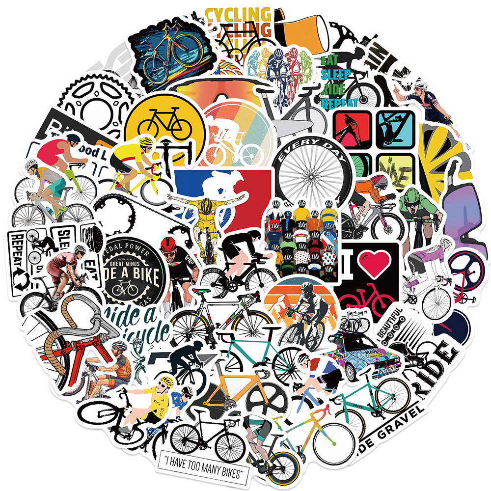 10/30/60pcs Cool Mountain Road - огляд і ціна Mountain Biking Cartoon