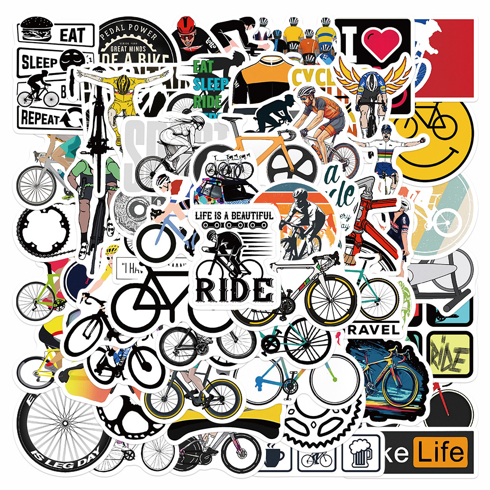 10/30/60pcs Cool Mountain Road - огляд і ціна Mountain Biking Cartoon