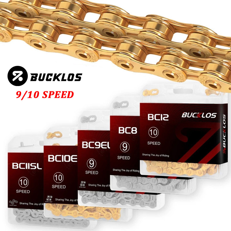 BUCKLOS Bicycle Chain 9v 10v O - огляд і ціна Mountain Biking Bc