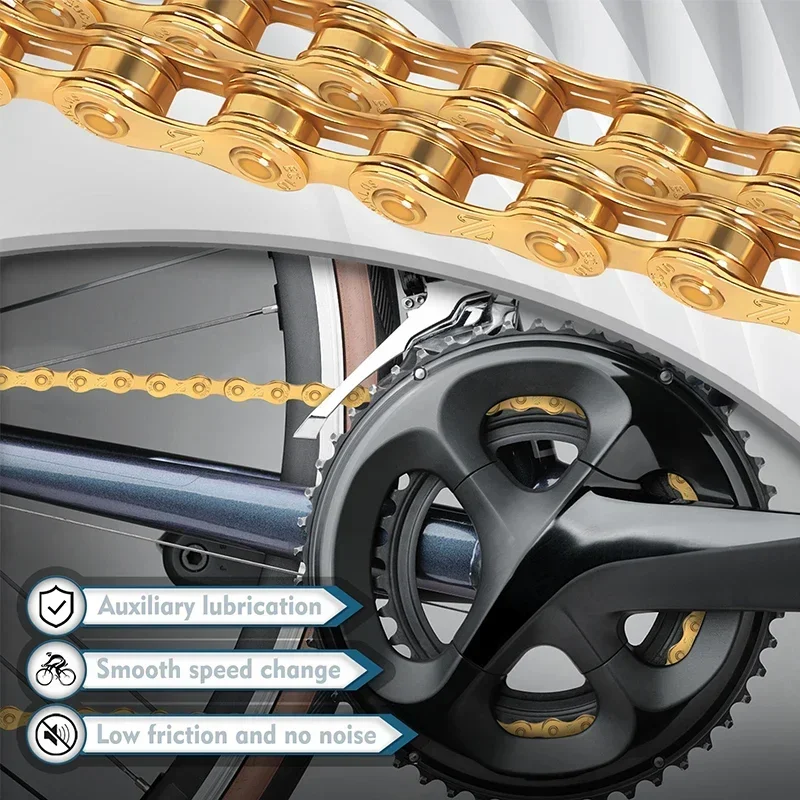 BUCKLOS Bicycle Chain 9v 10v O - огляд і ціна Mountain Biking Bc