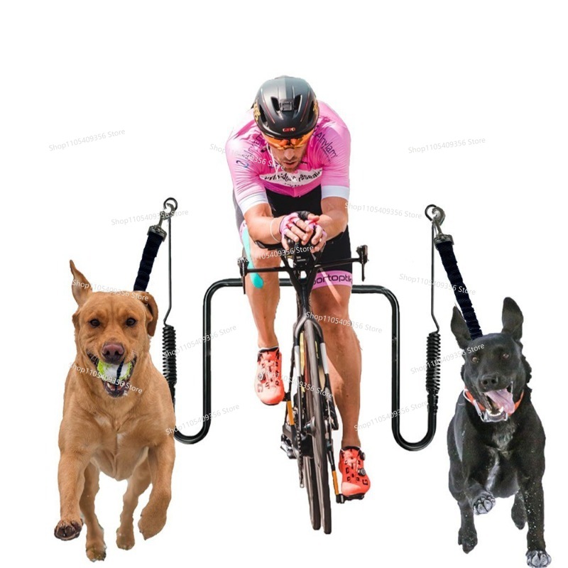 For Bicycle Dog Leash Mountain - огляд і ціна Mountain Biking With Dog