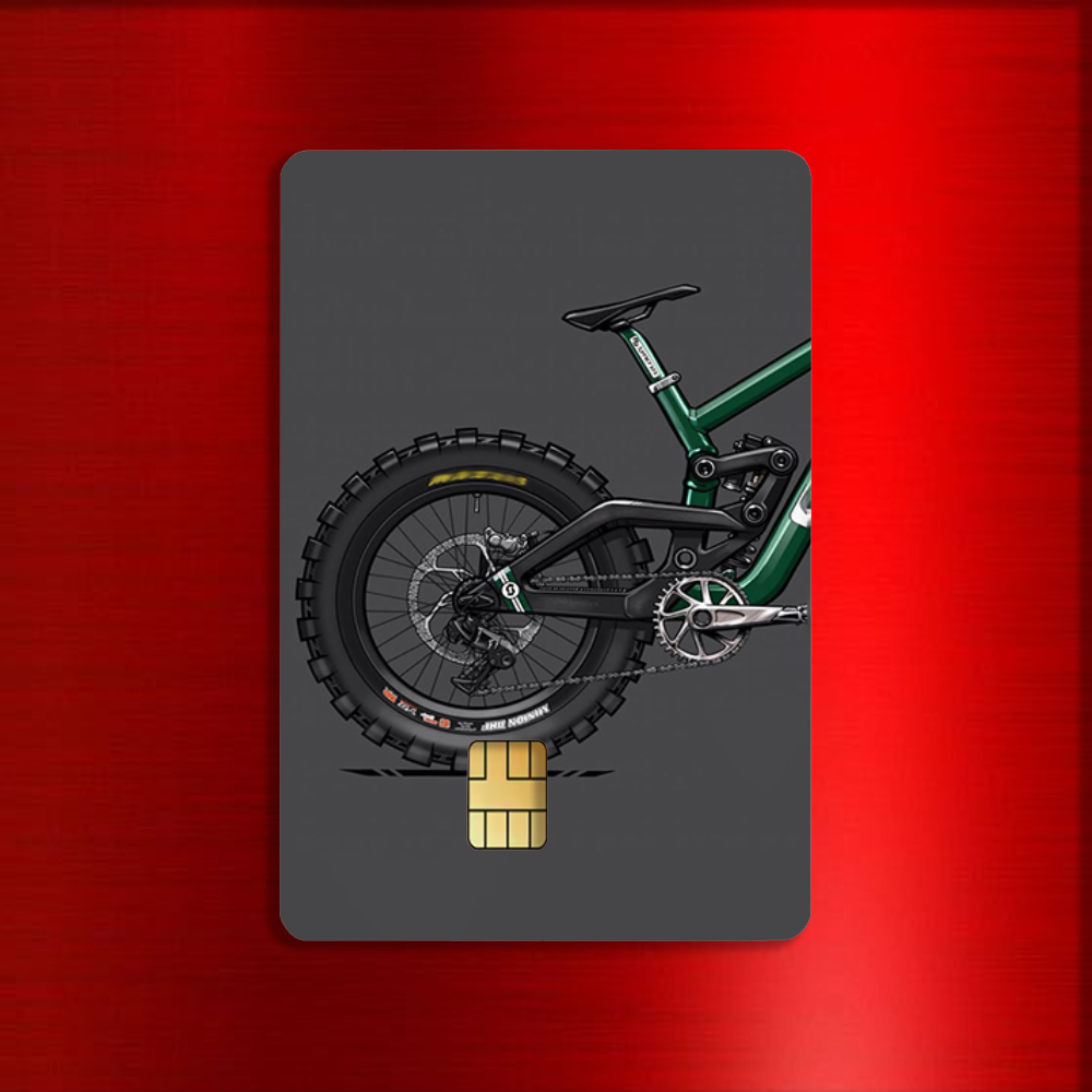 Bicycle Mountain Bike Stickers - огляд і ціна Mountain Biking Cartoon