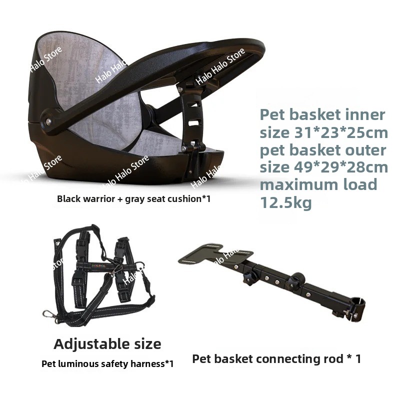 Suitable for Small Cloth Foldi - огляд і ціна Mountain Biking With Dog