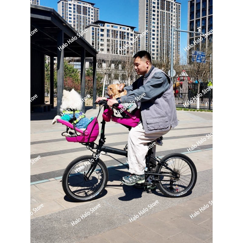 Suitable for Small Cloth Foldi - огляд і ціна Mountain Biking With Dog