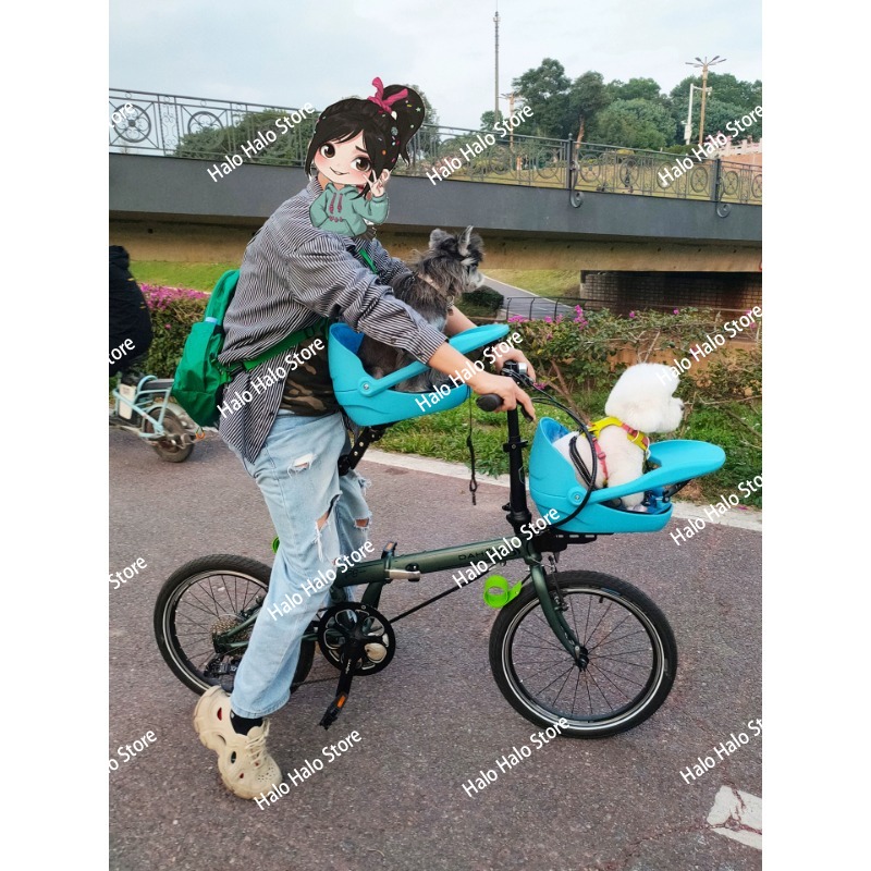 Suitable for Small Cloth Foldi - огляд і ціна Mountain Biking With Dog