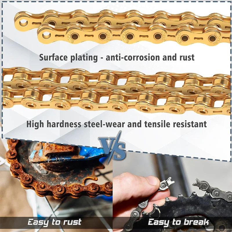 BUCKLOS 11 Speed MTB Chain 116 - огляд і ціна Mountain Biking Bc